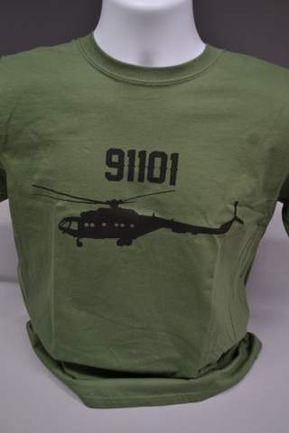 T Scrn Helicopter 91101 Grn XL
