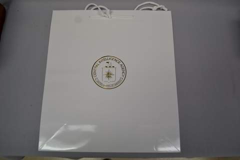Gift Bag Logo XLarge White Euro