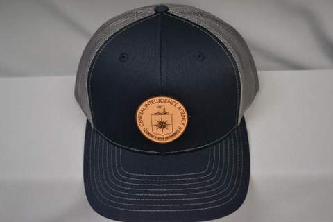 Hat Patch Logo Nvy/Gry Trucker DISC