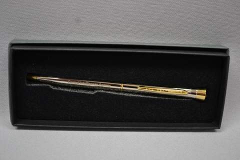 Pen Verb CIA Twist Chrome/Gold