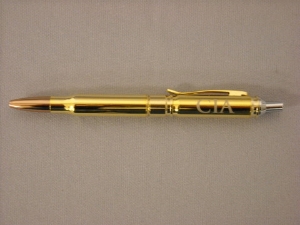 Pen Scrn Bullet Gold CIA