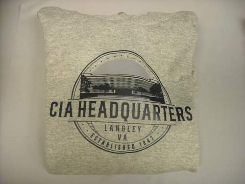 Hoodie HQ Building Gray 2X