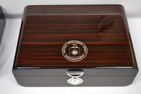 Humidor Lorenzo Cigar Ebony Wood