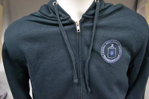 Fleece Scrn Logo Nvy S DISC