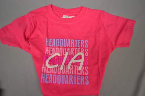 T Scrn CIA HQ Pink/Purple 2T