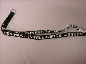 Lanyard CIA Black & White