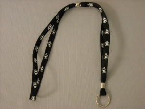 Lanyard E&S Blk DISC