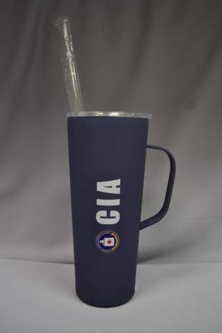 Tumbler Scrn Logo CIA Nvy 20 oz