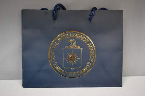 Gift Bag Logo XSmall Nvy Euro