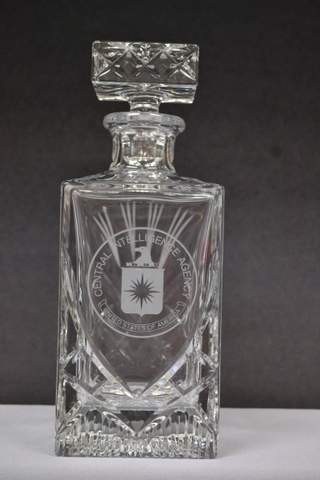 Decanter Etch Logo Spirit 26 oz