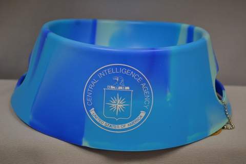 Dog Bowl Sili Artic Sky