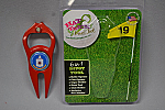 Golf Divot Tool 6 in 1 Red