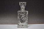 Decanter Etch 75th Spirit DISC