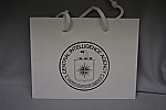 Gift Bag Logo XSmall White Euro