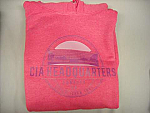 Hoodie HQ Building Pink 2X