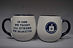 Mug Scrn Logo IGWT Wht/Nvy