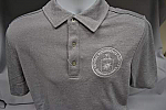 Golf Emb Logo Gry Hthr L