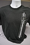 T Scrn Logo Stripe Bk Frost XL