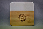 Coaster Logo Marble Bamboo IND