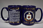 MUG SCRN LOGO CREDO 15 OZ