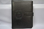 Notebook Deb Logo Lthr Black