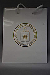 Gift Bag Logo Small White Euro