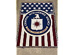 Blanket Throw CIA USA Flag