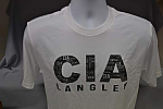 T Scrn CIA Langley Wht/Blk 3X