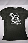 T Scrn Squirrel Youth Blk M