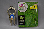 Golf Divot Tool 6 in 1 Silver