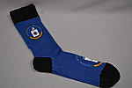 Sock CIA Blue Logo Crew