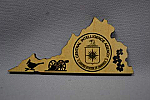 Magnet Logo Virginia Wood